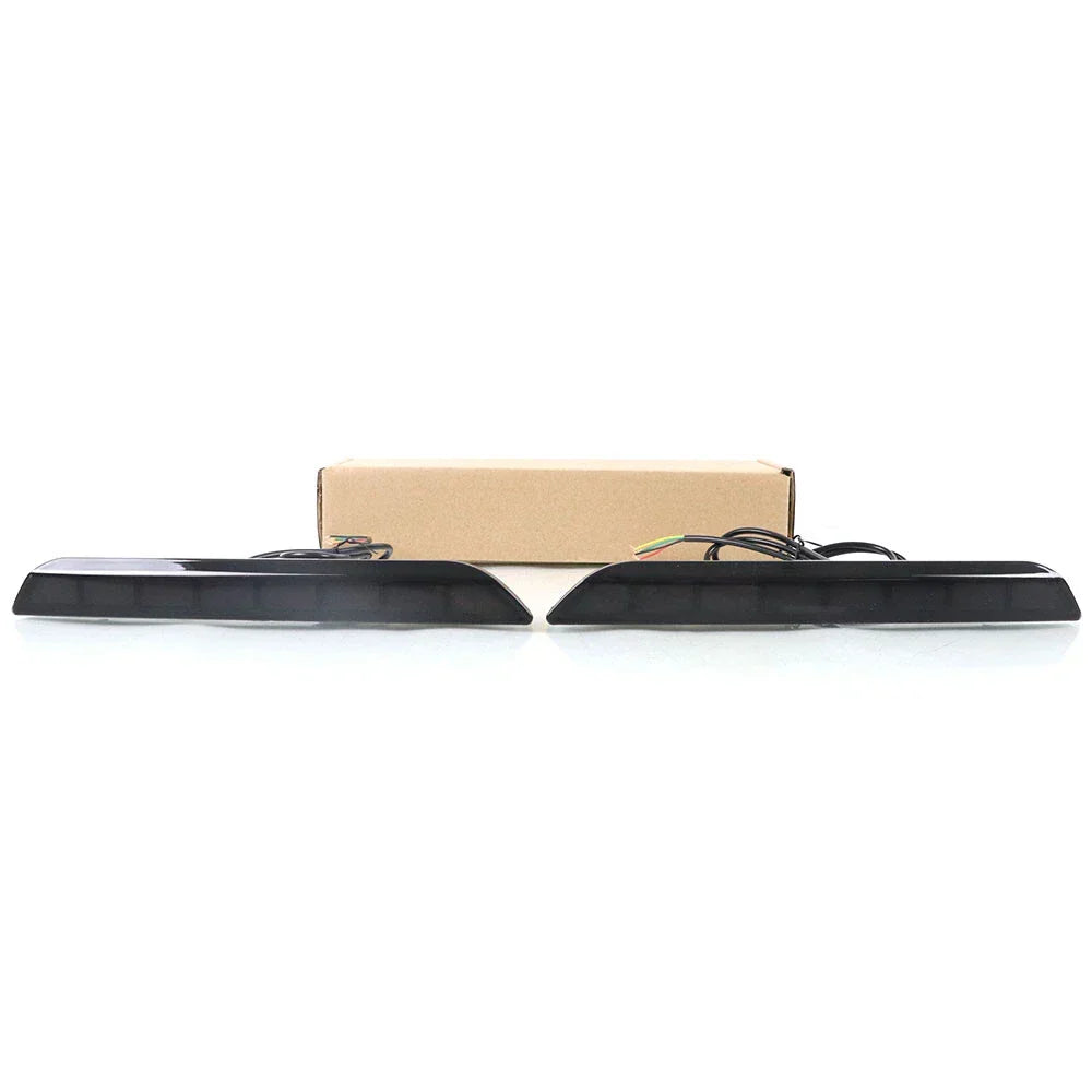 GT-Style Smoked Rear Bumper Reflector Fog Brake Light for Ford Explorer (2020–2024)