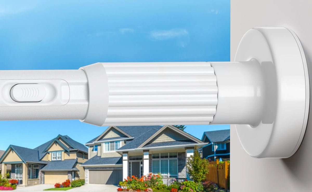 Heavy Duty Tension Curtain Rod for Outdoor Patio Shower (No Drill)