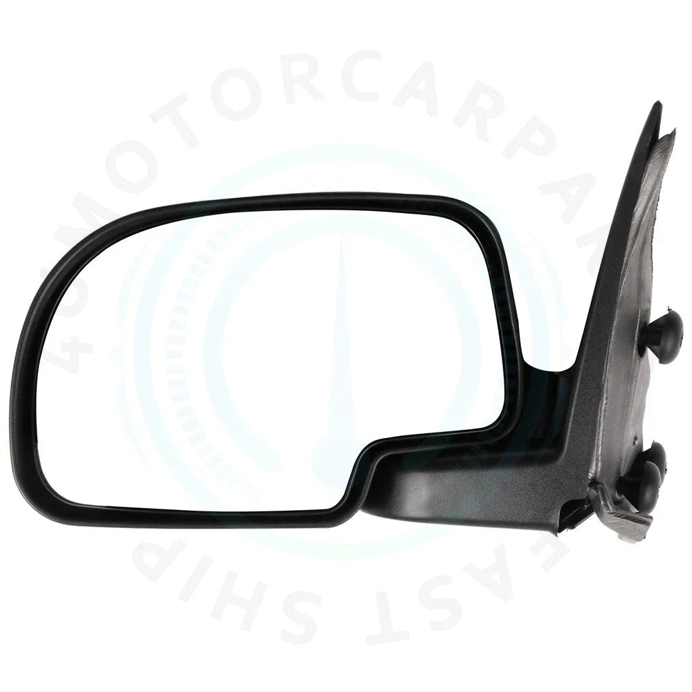 2X Manual Fold Side View Mirrors for Chevy Silverado 1500 (1999–2006)