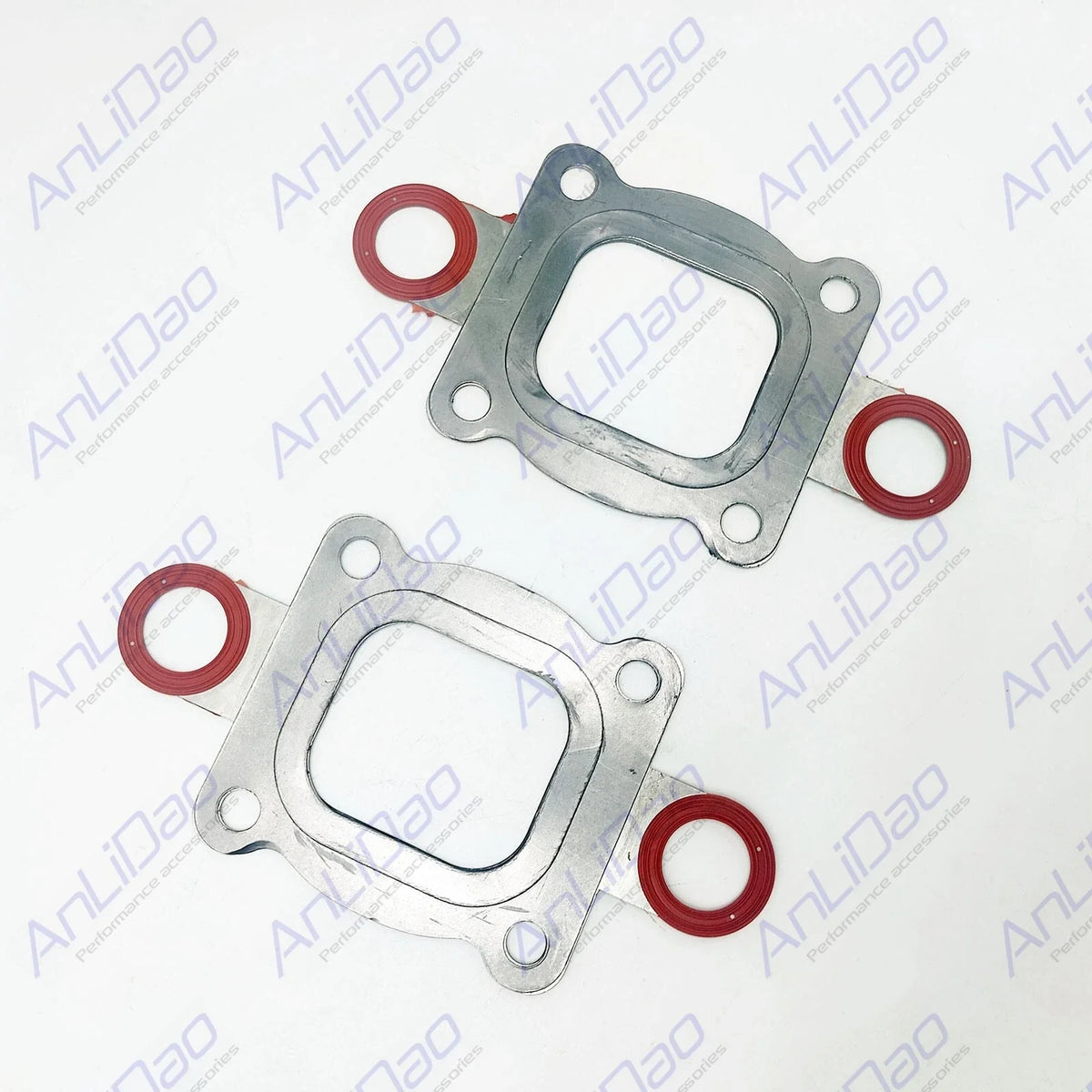 2Pcs Exhaust Manifold Elbow Gasket for MerCruiser V6 V8 (27-864547A02)