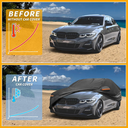 Car Cover Waterproof All Weather for BMW 3 Series (2016 - 2024)