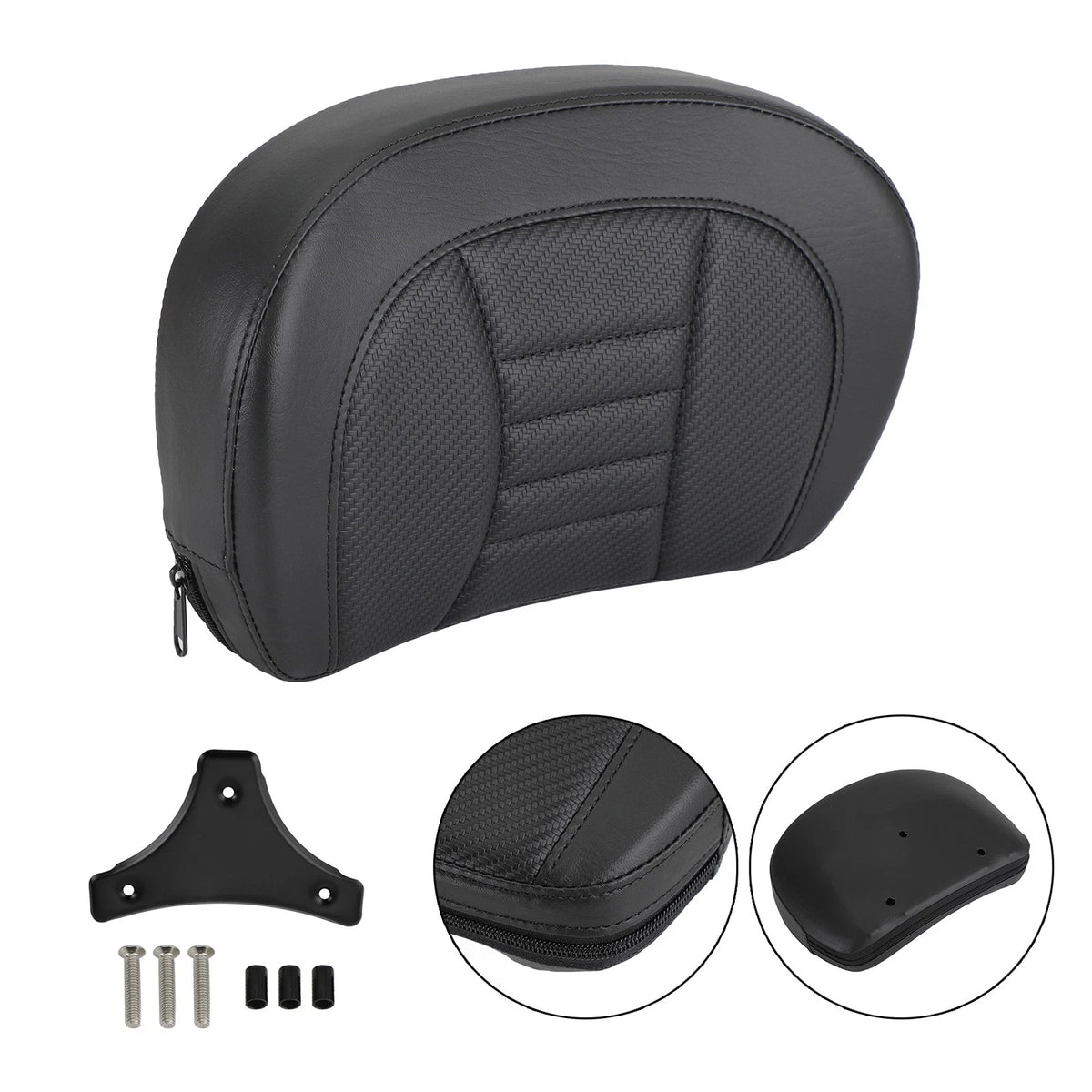 Sissy Bar Backrest Pad for CVO Street Glide FLHXSE (2015–2021) SS-182-A