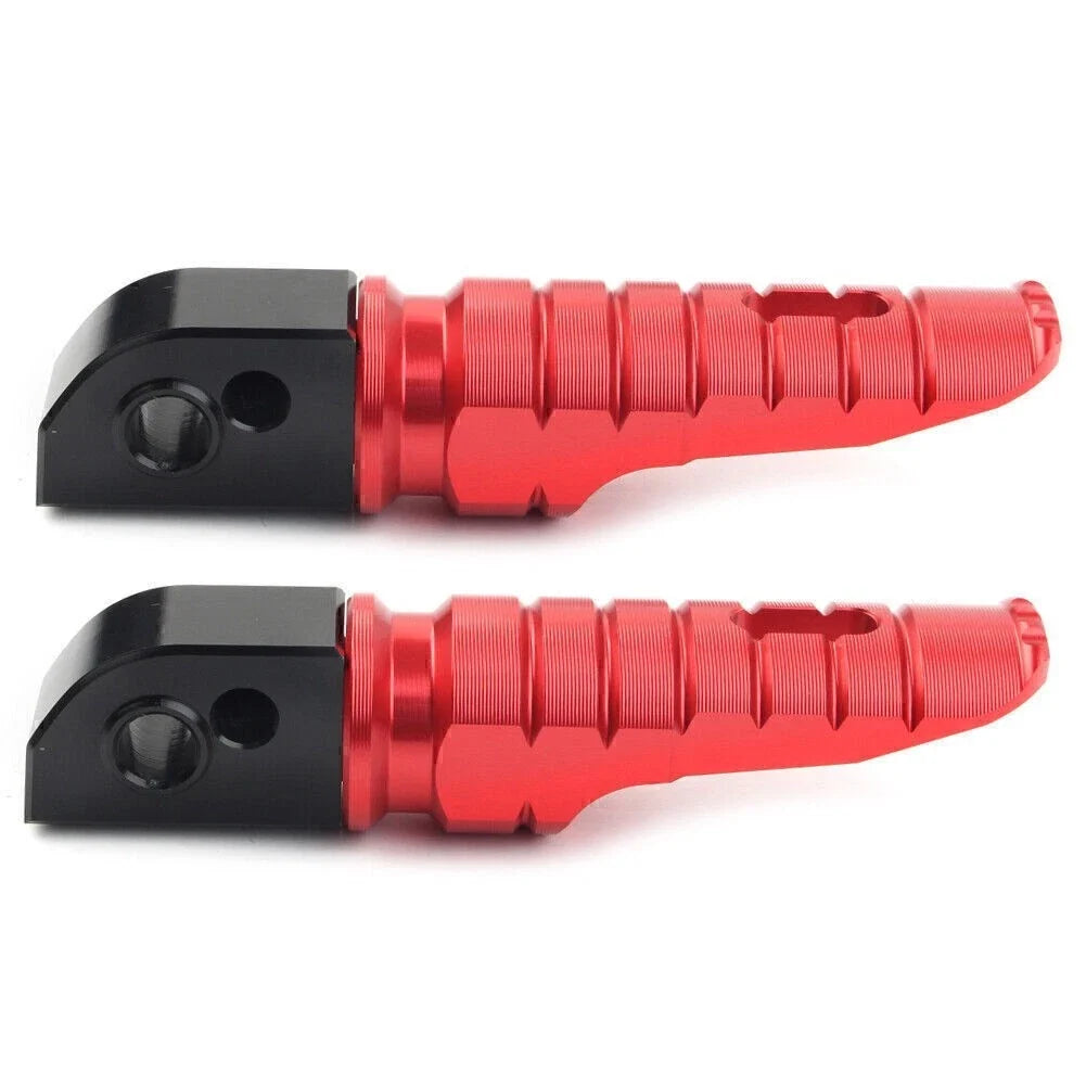 Rear Footrests for Street Scrambler 900 T100 T120 (2017–2023) - Red