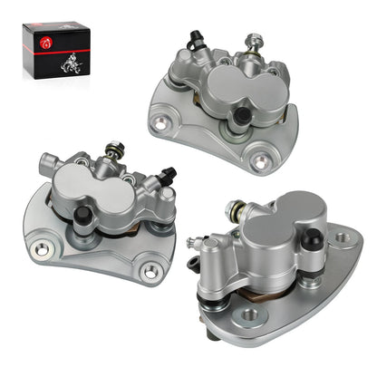 3X Front & Rear Brake Calipers for Can-Am Commander 800R (2012–2020) 705600679, 705600678, 705600872