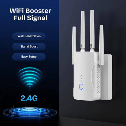 WiFi Extender Signal Booster for White (2026)