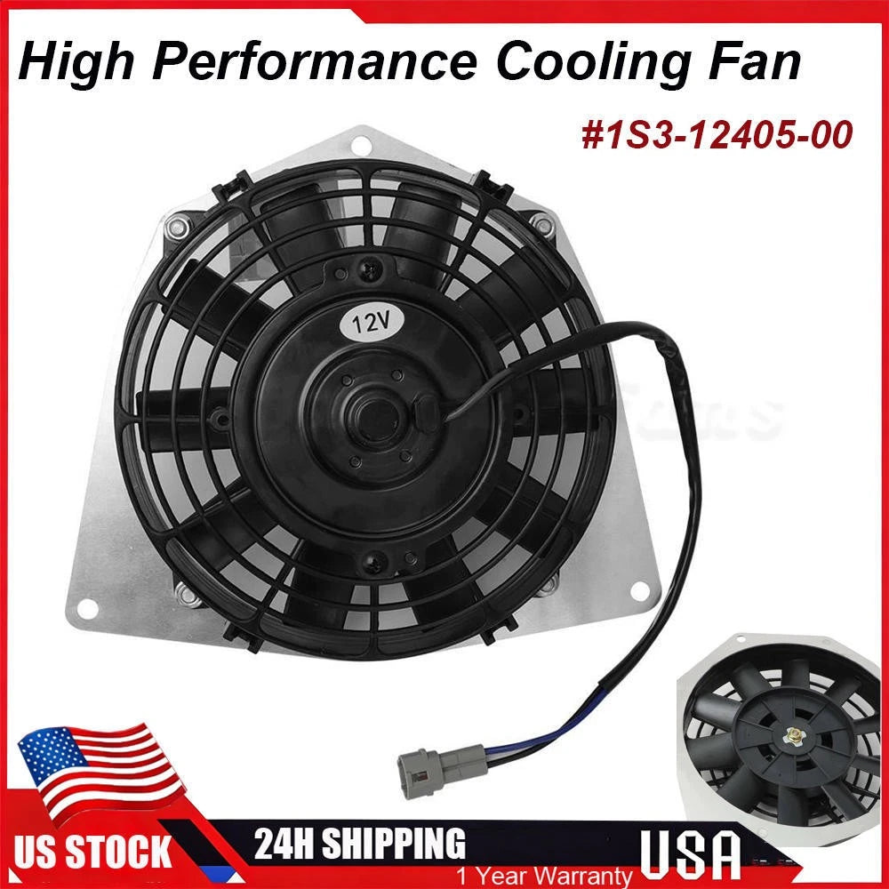 Radiator Cooling Fan for Yamaha Raptor 700 700R (2006–2012) 1S3-12405-00-00