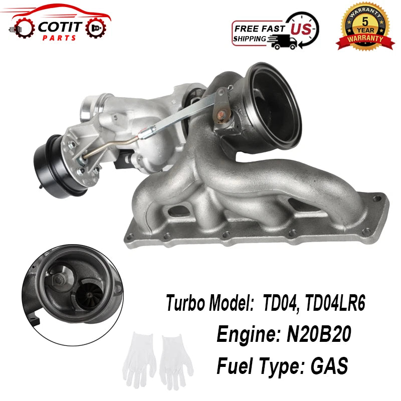Turbocharger for BMW X1 X3 Z4 320i 328i 520i 528i N20 (2012–2016)