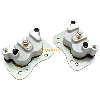 Rear Brake Calipers & Pads for Polaris Ranger 570 700 800 900 1000 (2010–2023)