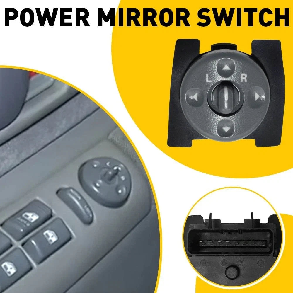 Power Mirror Driver Switch for GMC Chevy Tahoe Astro C/K (1995–2006) 15009690 V