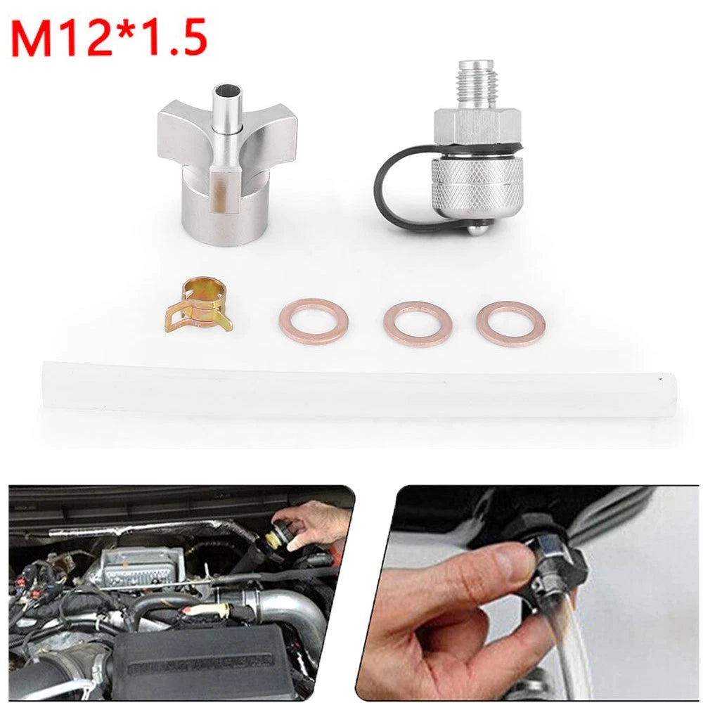 M12x1.5 Quick Twist Oil Drain Valve for Easy Oil Changes