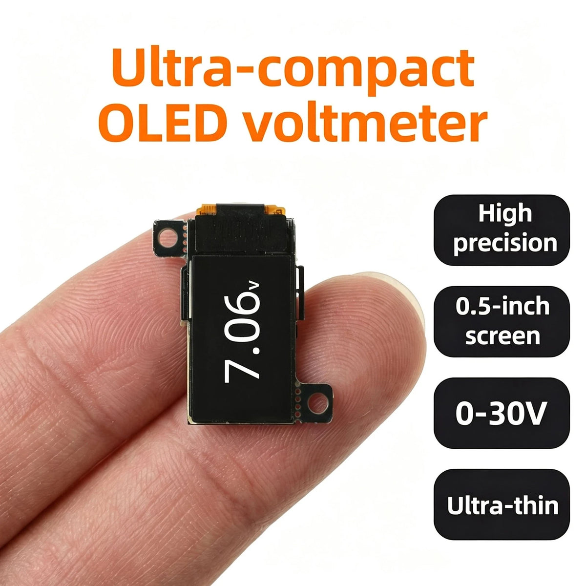 0-30V Digital Voltmeter for Automotive Applications (2010–2023)