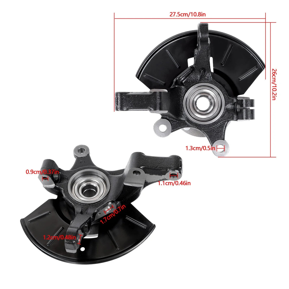 Front Wheel Hub Bearing Knuckle Assembly for Ford Escape (2005–2012)
