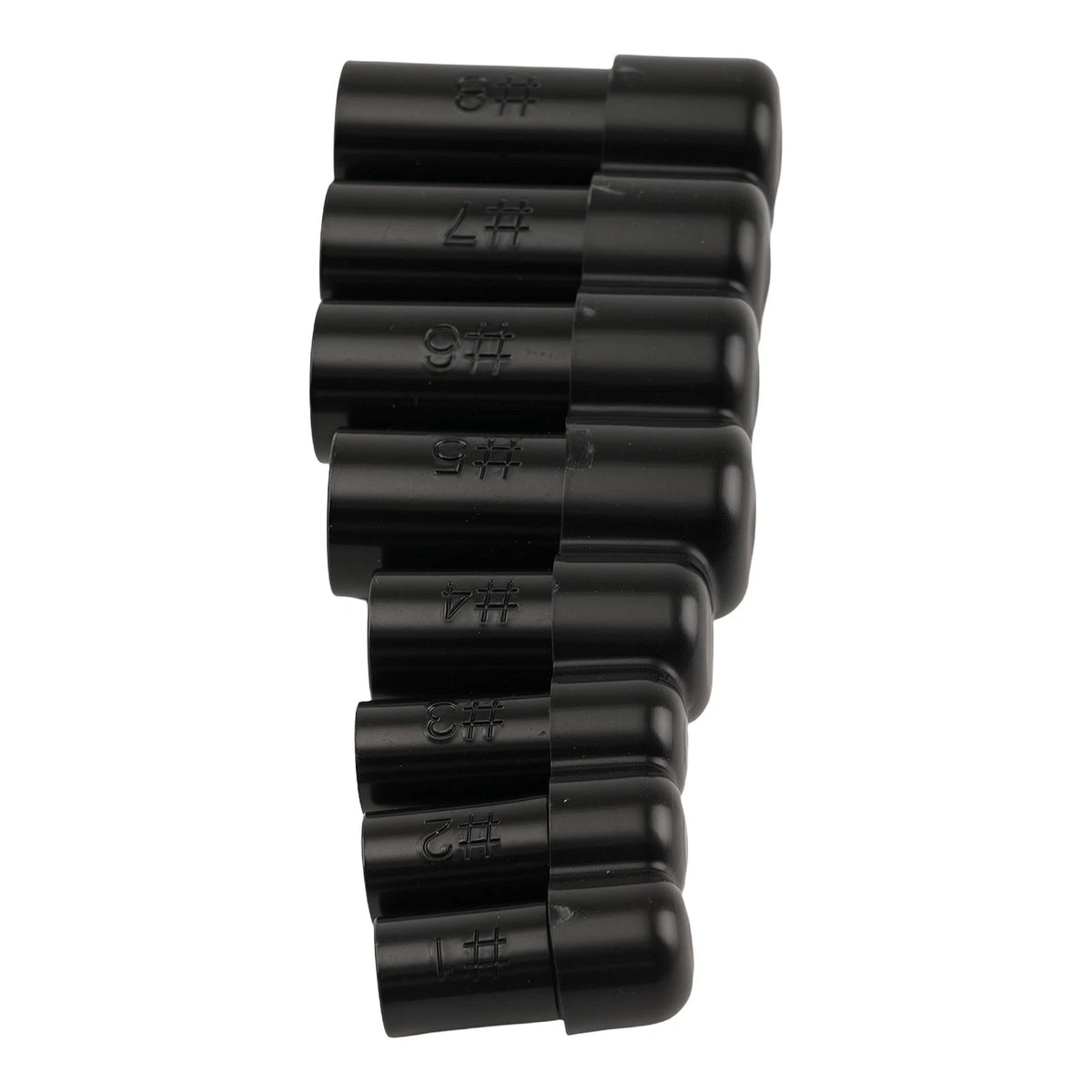 8-Piece Tap Socket Set for Tap 1/8"-3/4" NPT Metric Ratchet Tools (XLG1V5)