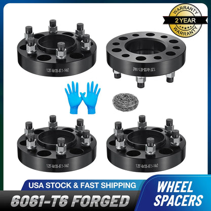Set of 4 Wheel Spacers 1.25 Inch Hubcentric for Ford Expedition (2003–2014)