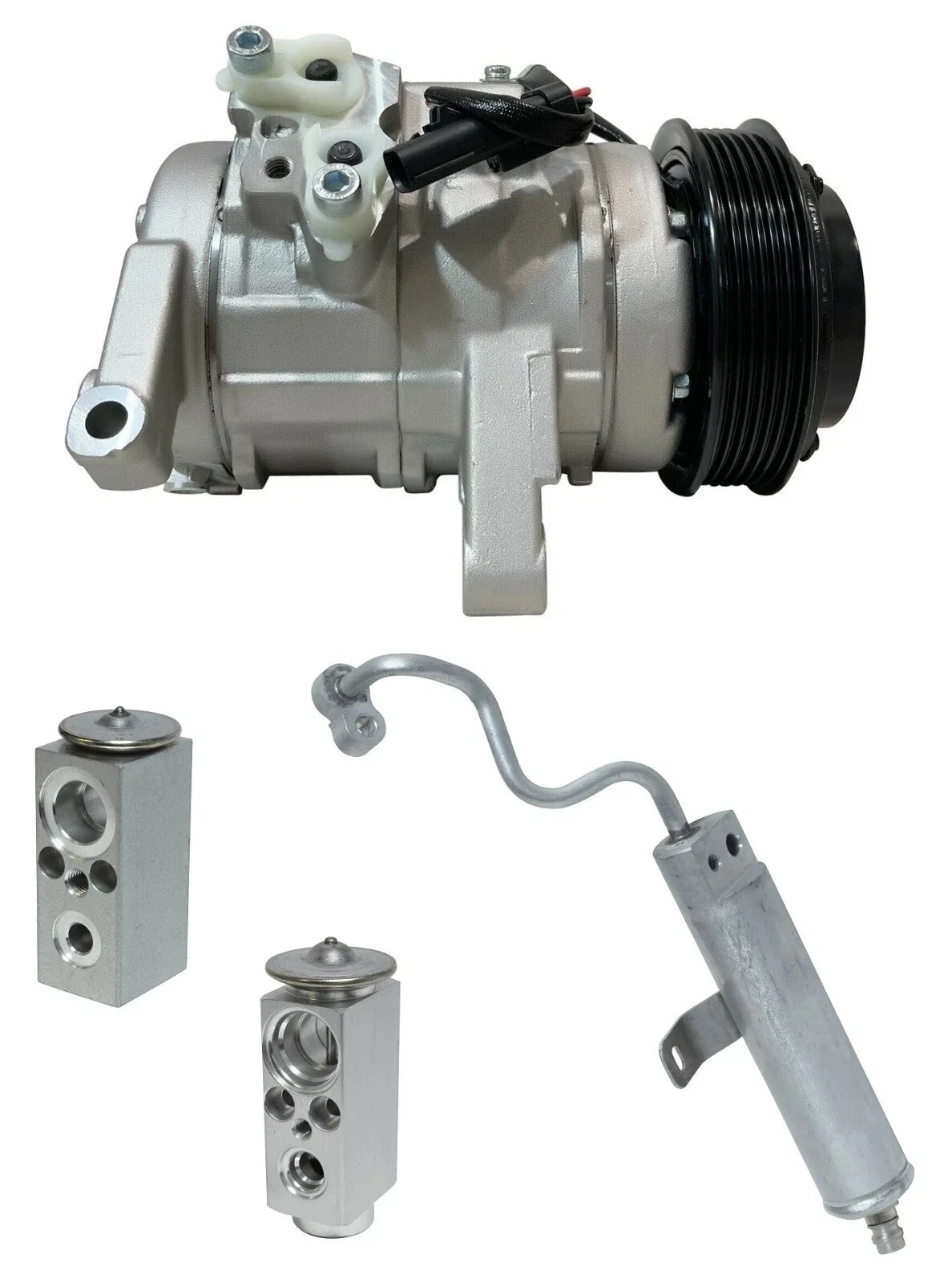 A C Compressor Kit Replacement for Jeep Commander 3.7L 4.7L (2006–2010)