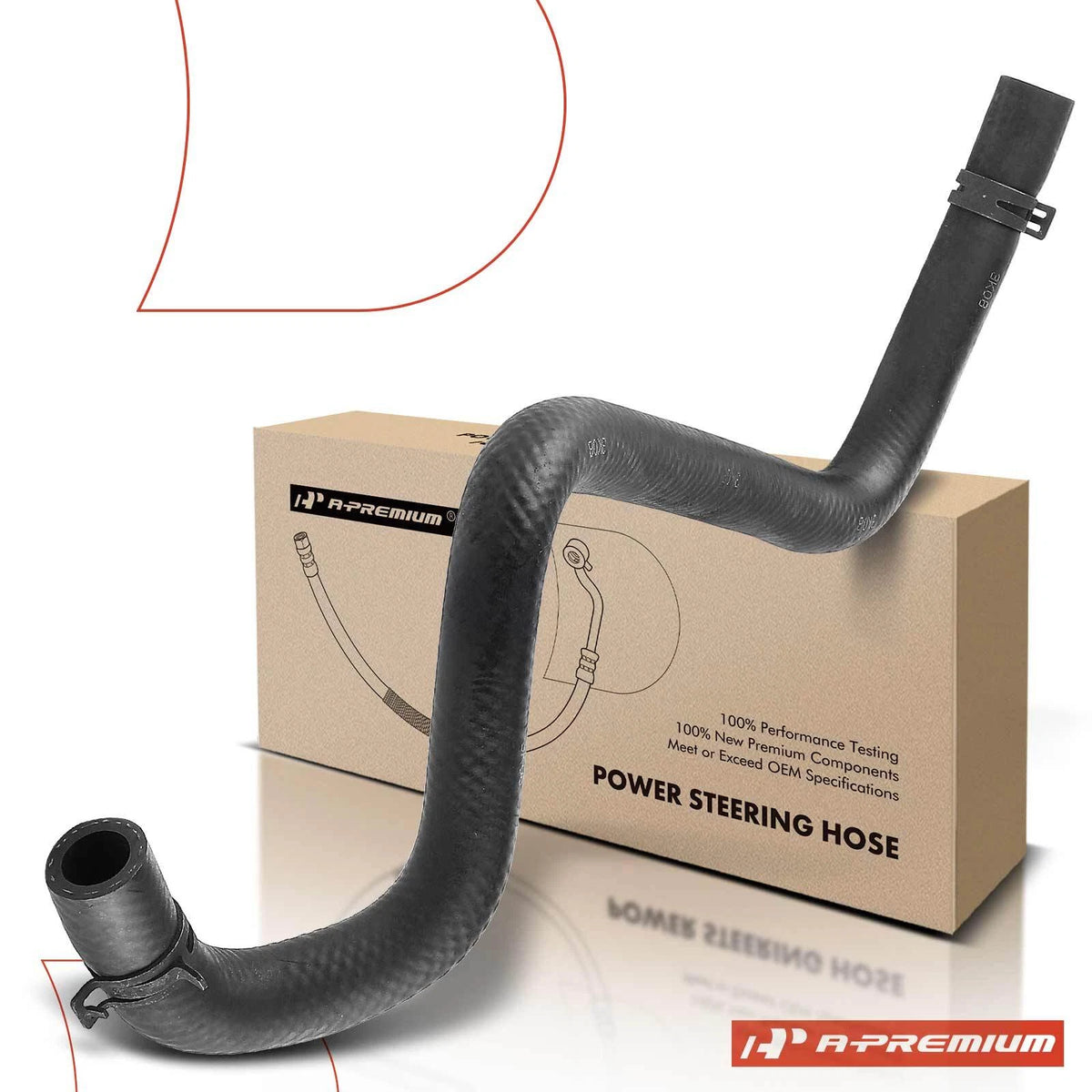 Power Steering Reservoir Line Hose Assembly for Ford Escape (2001–2004) YL8Z3691AA, 405131
