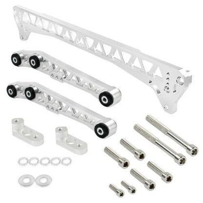 Billet Lower Control Arm + Subframe Brace for Honda Civic/Del Sol (1992–1995)