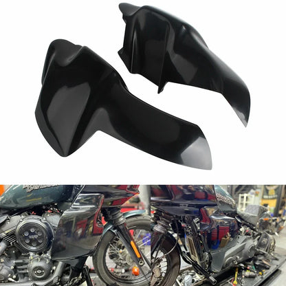 Front Lower Leg Fairings for Harley Softail Low Rider/S/ST Street Bob (2018-2023)