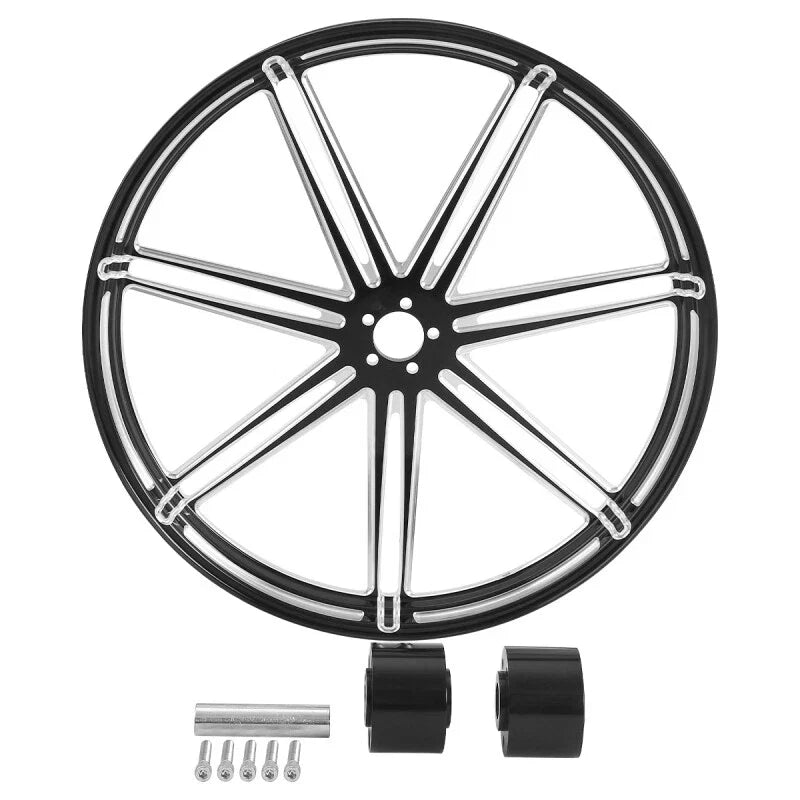 30" Front Wheel Rim Hub Dual Disc for Harley Touring ABS (2008–2025)