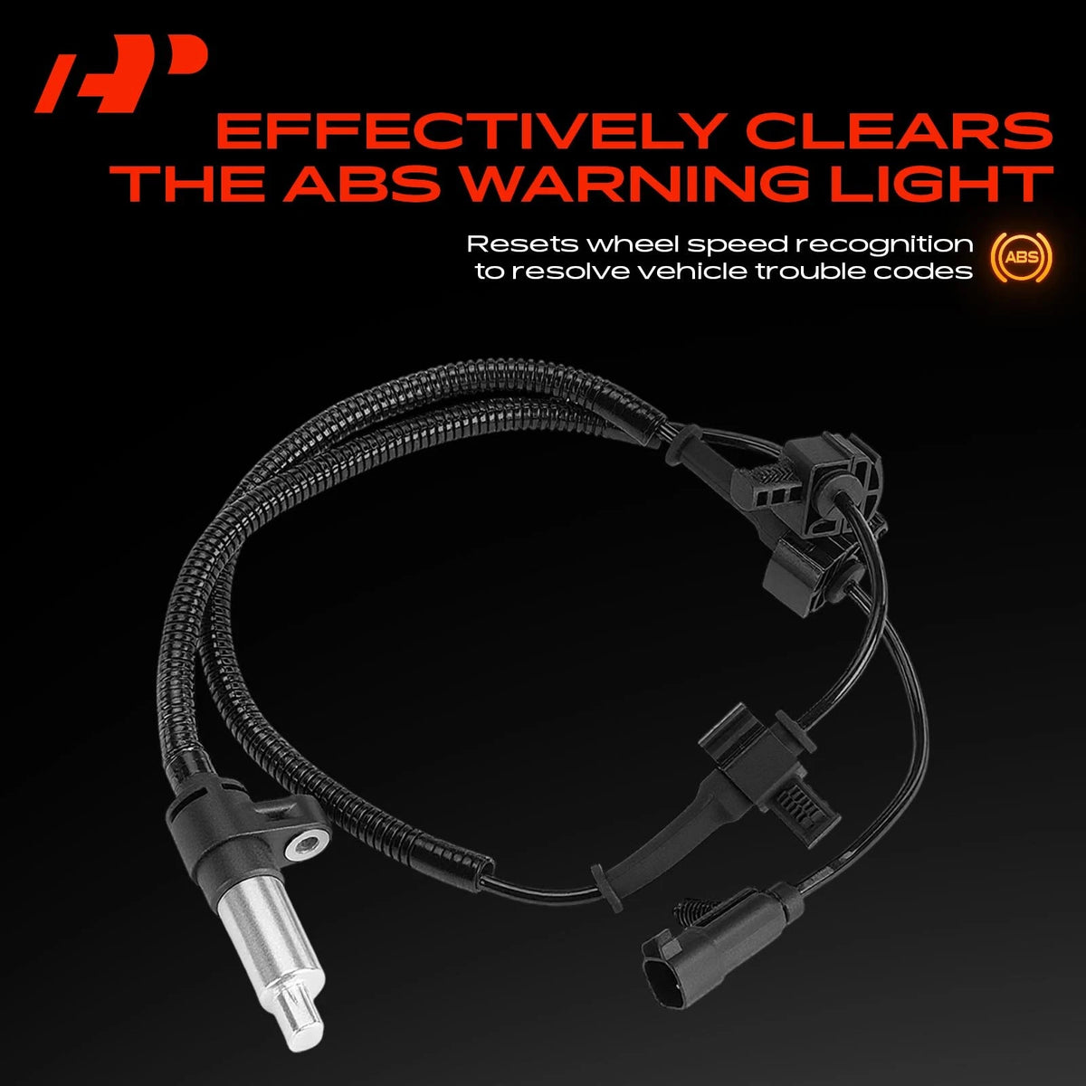 2X Rear ABS Wheel Speed Sensor for Chevy Silverado 2500 HD (2011–2014) - 22827364, 22772922, 25855222, ALS2292
