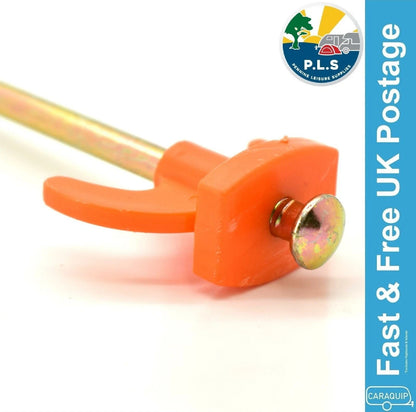 Set of 4 Heavy Duty Tent Pegs for Camping - PLS 140015