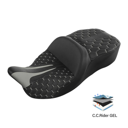 Gel Seat for Harley Electra Street Road Glide King (2009–2023)
