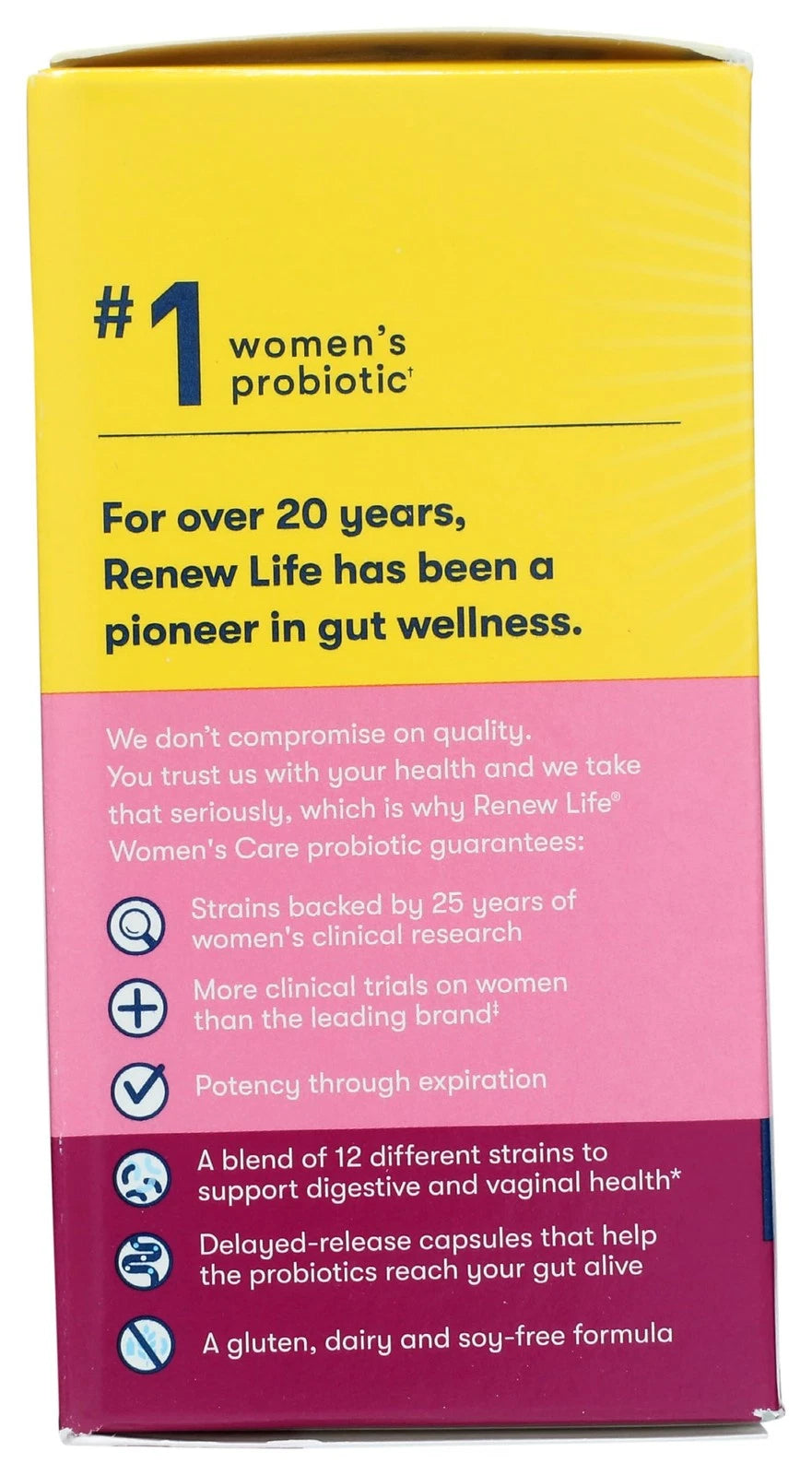 Renew Life Women's Probiotic Capsules 60 Count (Pack of 1)