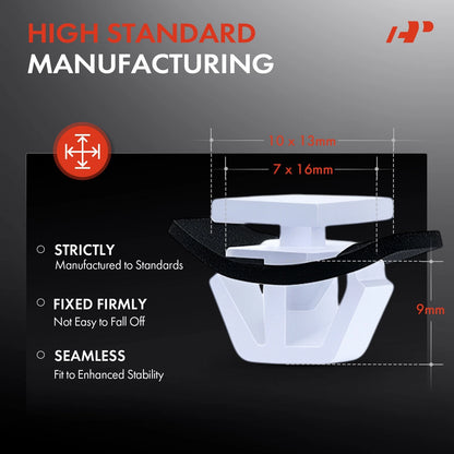 30Pcs Nylon Side Rocker Molding Clip for Kia (8775838000, 22329)