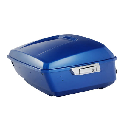 Trunk Backrest Mount for Harley Touring Road Glide (2014–2026) Electric Blue