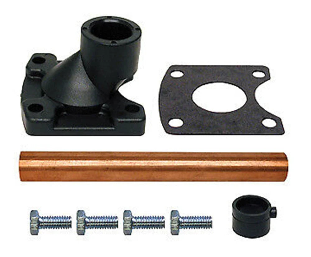 Water Pocket Cover & Tube Kit for Mercruiser #1, R, MR, Alpha (18-3219, 42724A3)