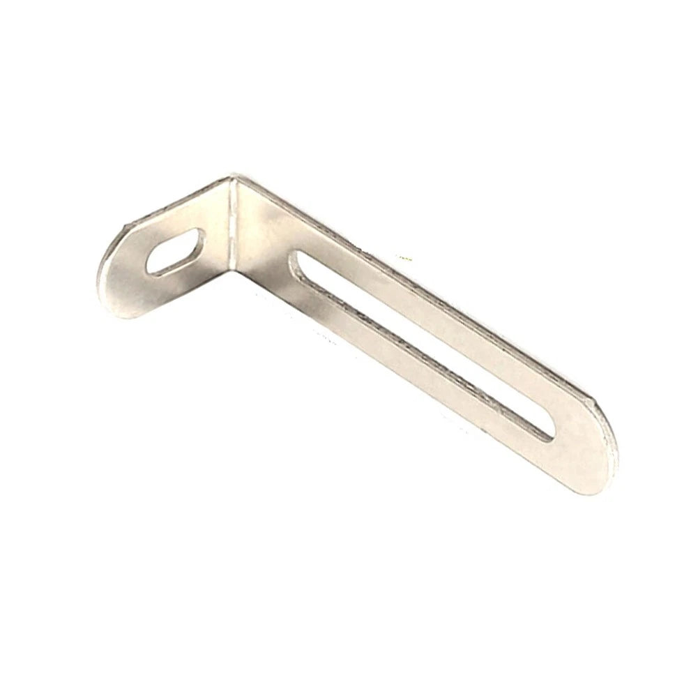 50PCS Rounded Corner Furniture Brackets 72.5mm x 24mm x 15mm Steel