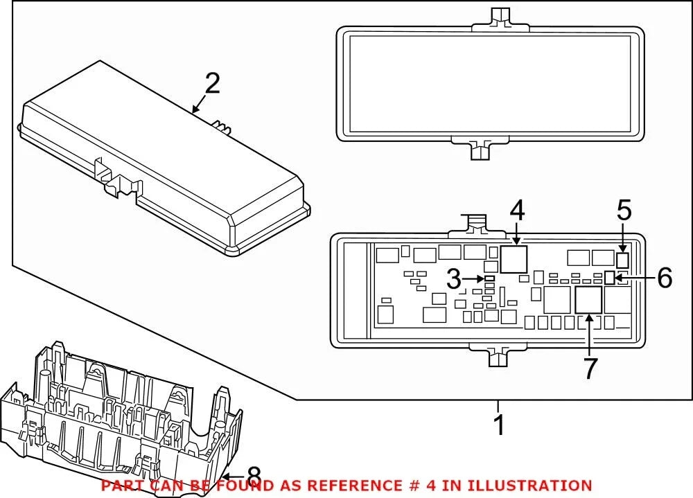 Power Relay for Dodge Charger, Journey (OEM Mopar)