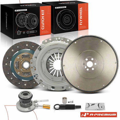 Clutch Kit & Flywheel for Chevy S10 GMC Sonoma (1996–2003) NFW1006, 10118669, 50-6500