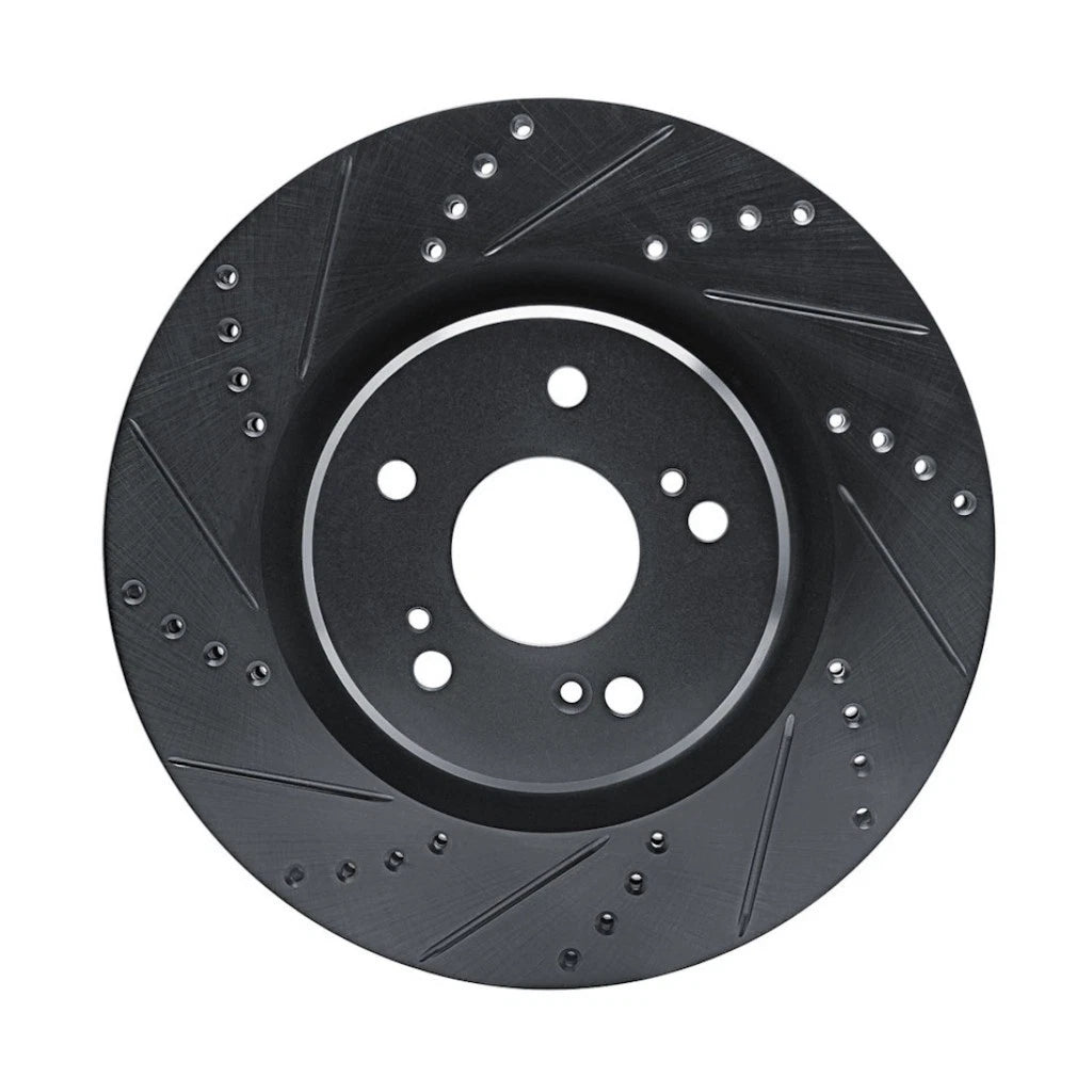 Rotor Set for Acura MDX (2007–2013) | Drilled and Slotted | ALX-PAU-DF-8002-59012-CLA3