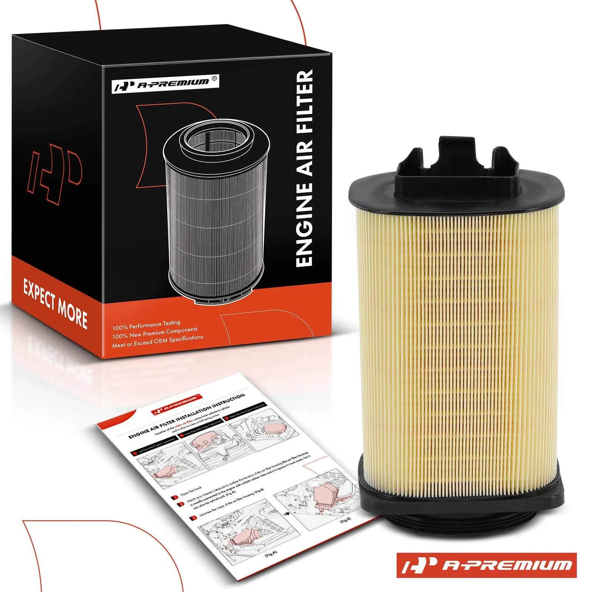 Engine Air Filter for Mercedes-Benz E200, GLC250 (2014–2021)