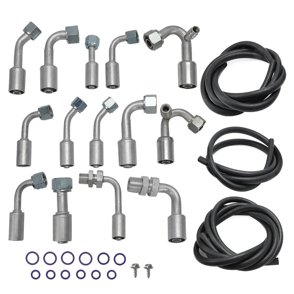 A/C Air Conditioning Hose Kit for Universal Vehicles