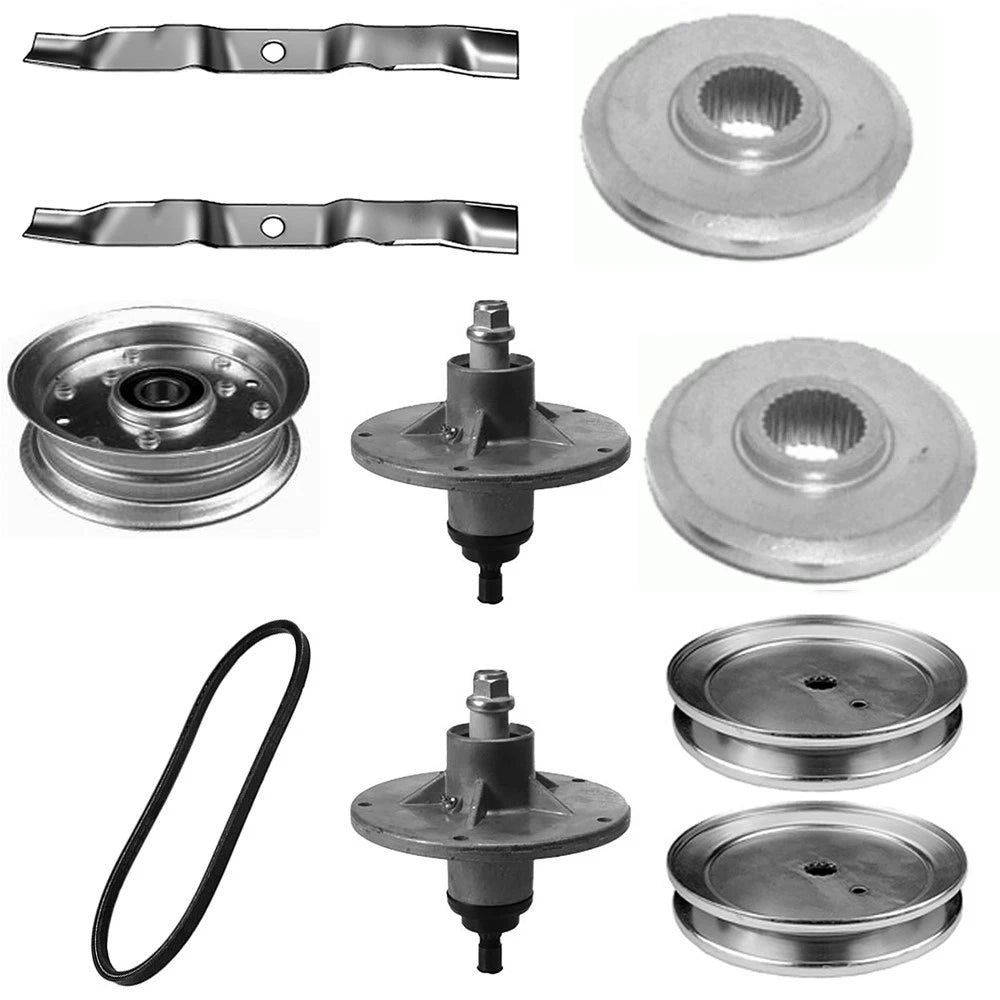 42" Deck Rebuild Kit for Murray Riders (Fits Spindle Blades, Belt, Pulleys)