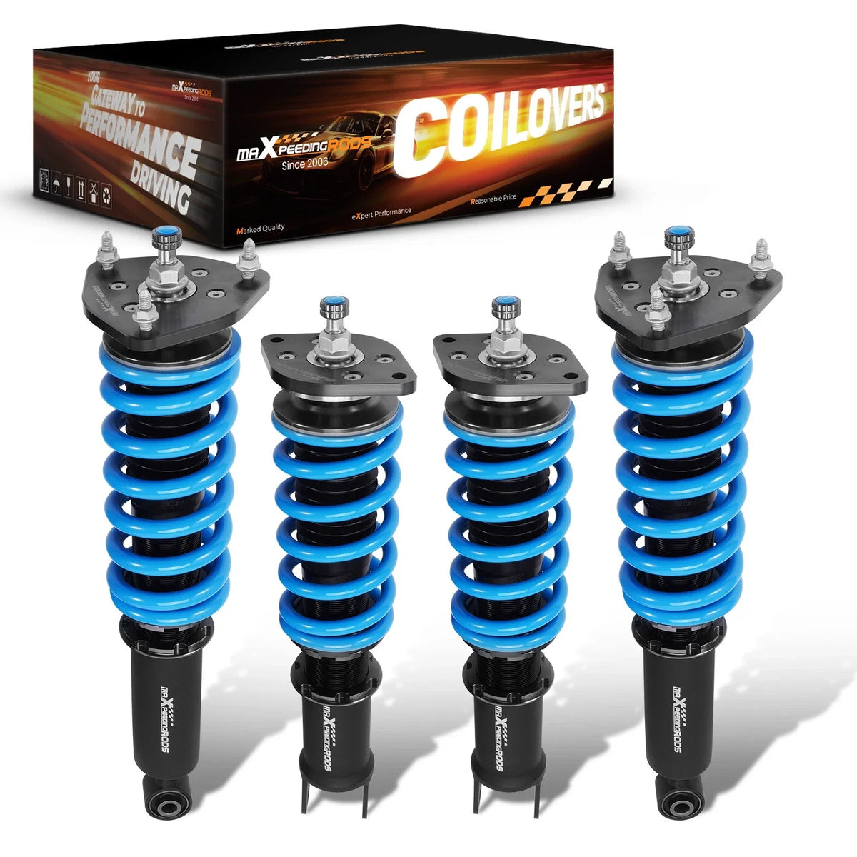 24 Click Coilovers Lowering Kit for Nissan 370Z (2009–2020) Z34