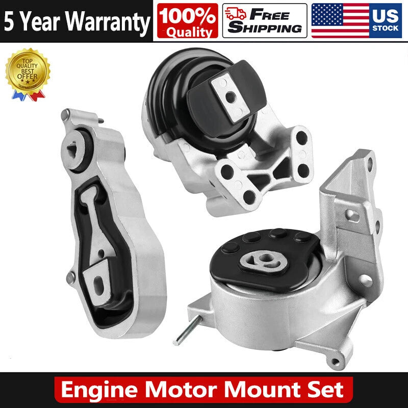 3X Engine Trans Mount for Ford Flex Taurus (2013–2019) A5342 A5429 A5799