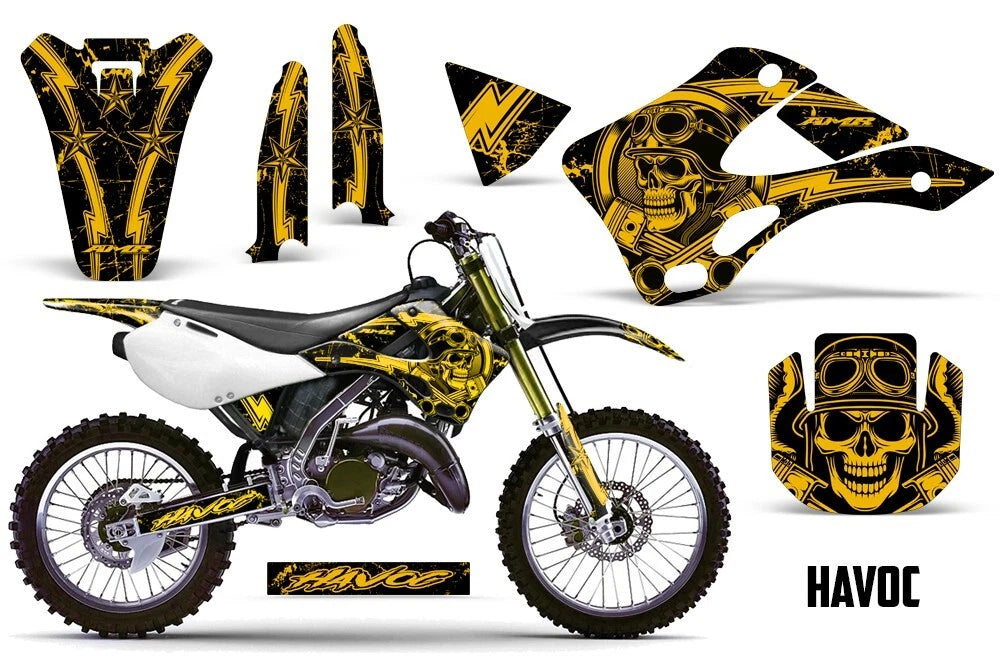 Graphic Stickers Decals for Kawasaki KX125 KX250 (1999–2002)