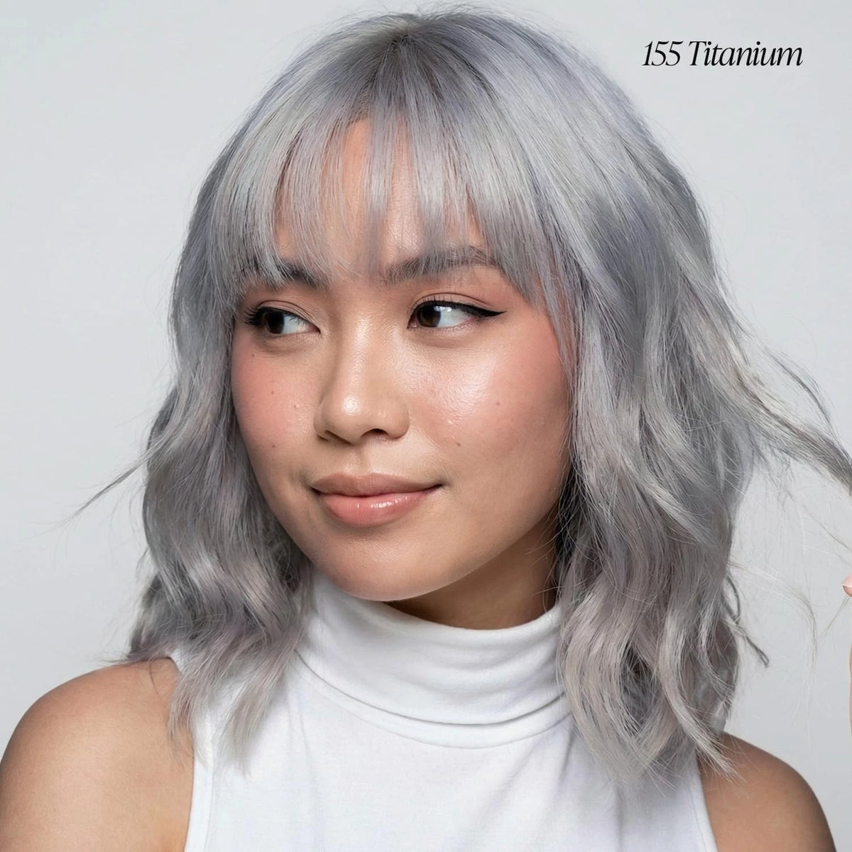 Adore Semi Permanent Hair Color 155 Titanium (Pack of 1)