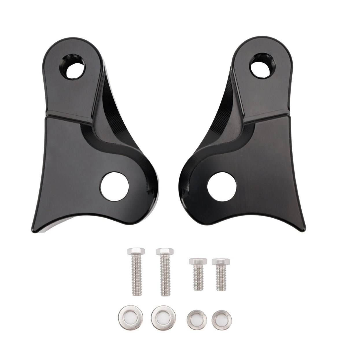 1.5" Lowering Link Blocks Kit for Harley Touring Street Glide Road King (2009–2025) LL-154-BLK