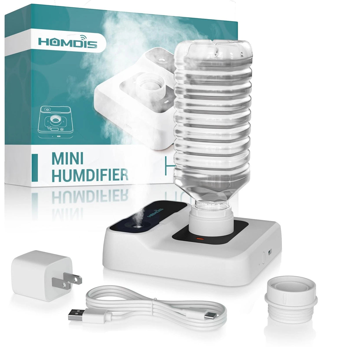 Portable Humidifier for Travel (Mini, Auto Shut-Off)