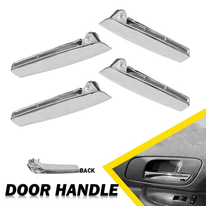 Set of 4 Inside Silver Door Handles for Chevy Cadillac GMC Yukon (2007–2014) PY