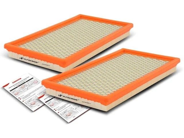 Engine Air Filter Set of 2 for Mazda B3000 1994 (3.0L V6, WR411JM)