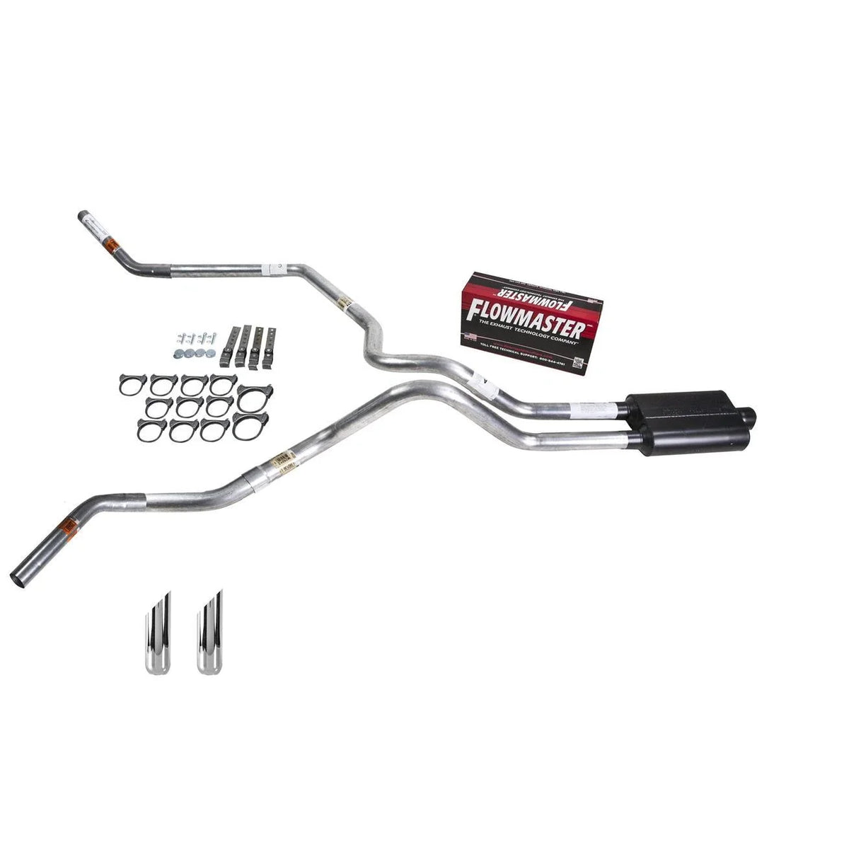 Dual Exhaust Pipe for Silverado 1500/2500/3500 (1999–2006) Flowmaster Super 44