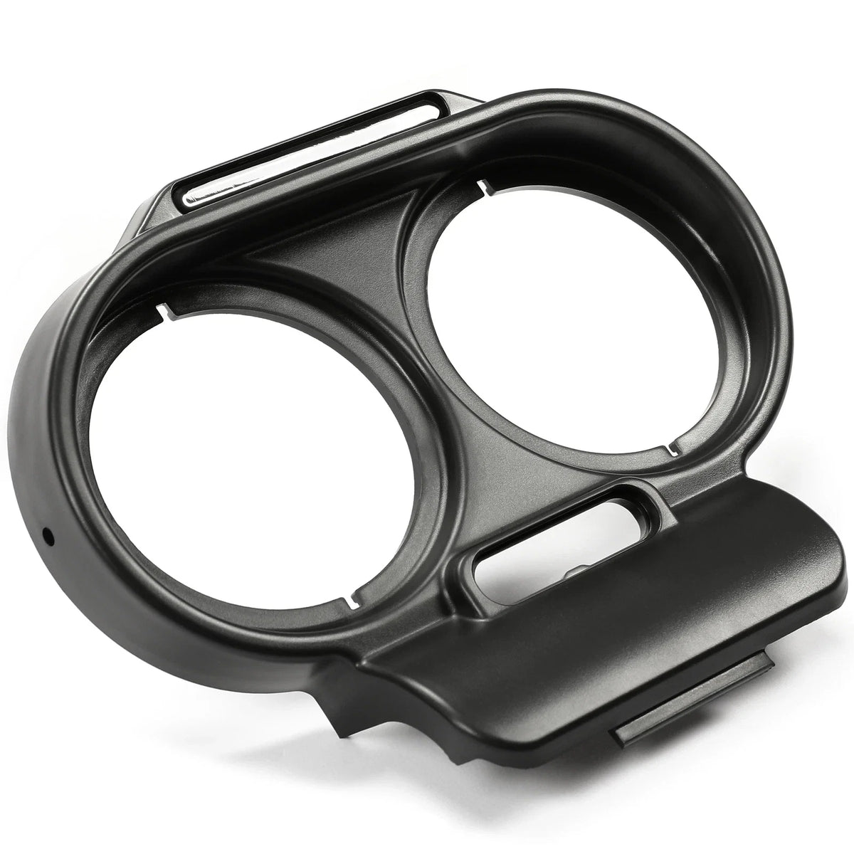 Black Gauge Cover Nacelle Fairing Speedometer for Harley Road Glide (1998–2013)