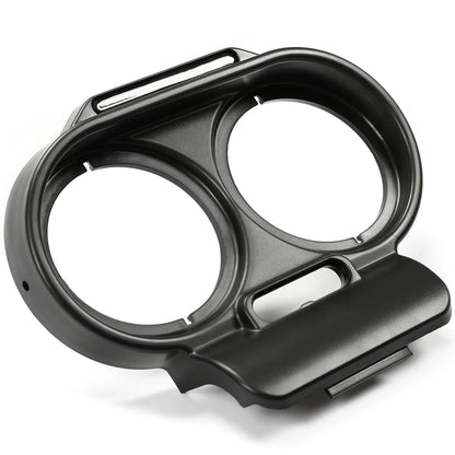 Black Gauge Cover Nacelle Fairing Speedometer for Harley Road Glide (1998–2013)