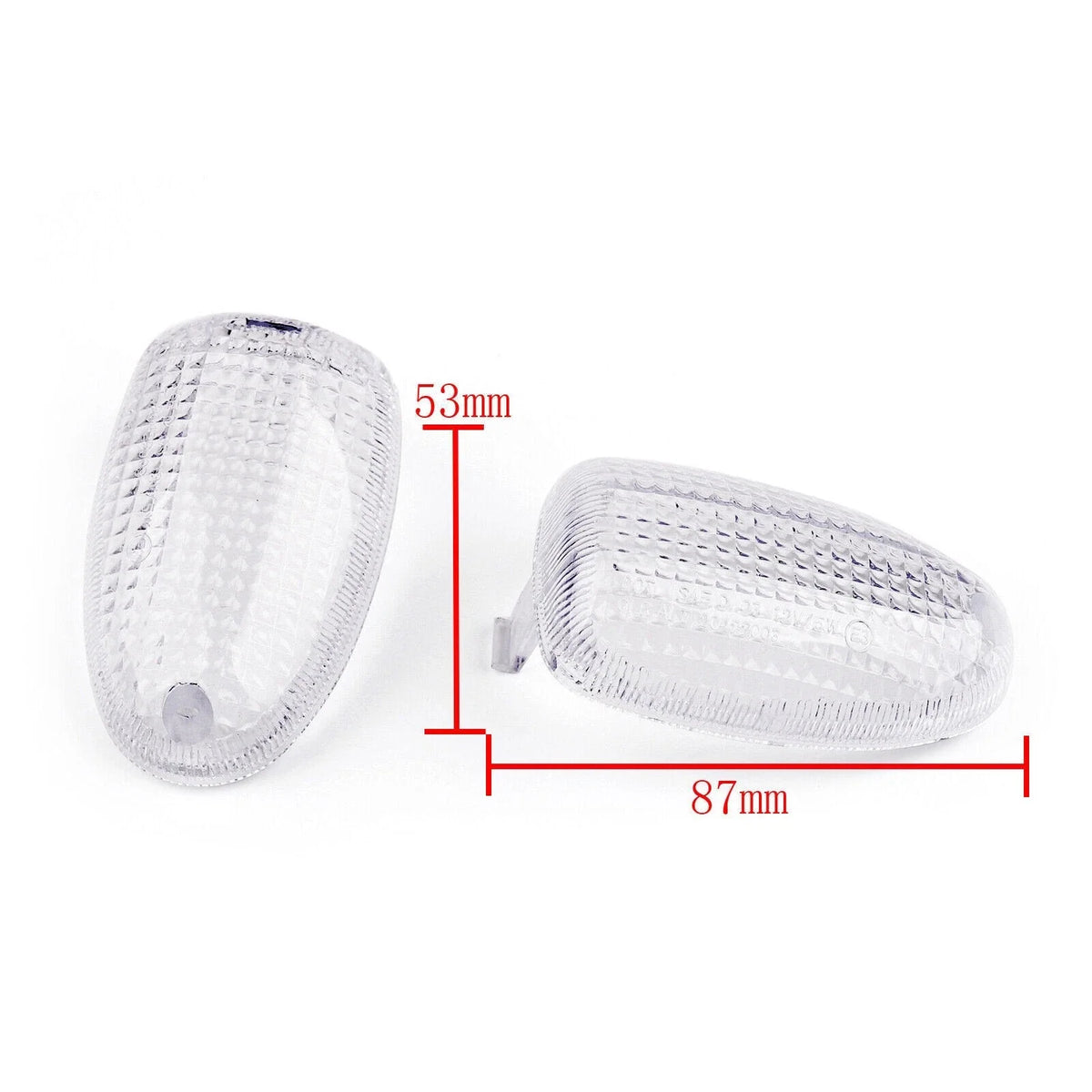 Front Turn Signal Light Lenses for BMW K1200RS R1150R R1150GS R1200C (1997–2004)