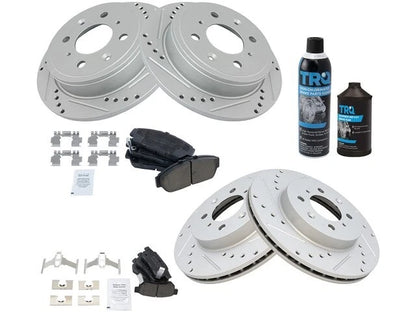 Brake Pad and Rotor Kit for Acura Integra (1994–2001) 62763KHSS